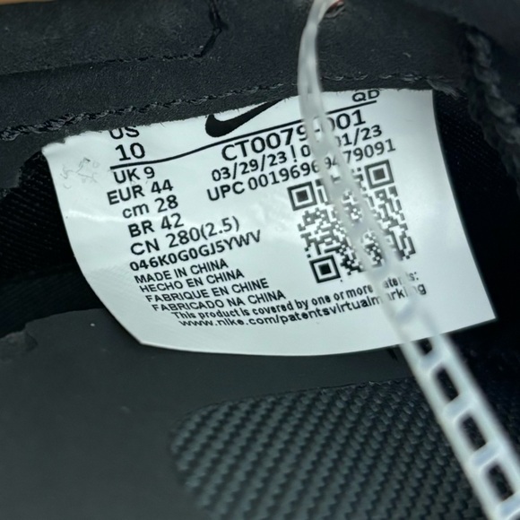 Men's 10 Nike Air Zoom LJ Elite Track & Field Long Jumping Spikes CT0079-001 - Picture 16 of 16